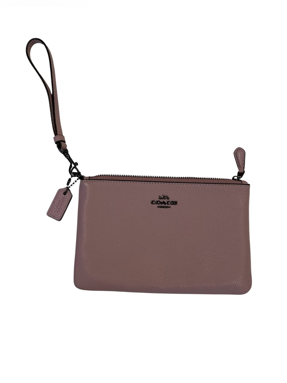 Coach Lavender Wristlet Leather